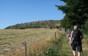 En direction du Suc de la Lauzière ...