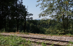 Au loin, le Mont Mézenc