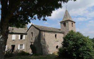 Dernier regard sur la magnifique église de Saint-Voy avant de retourner aux Estables