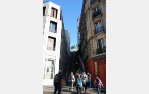 Montée vers le Sacré Cœur