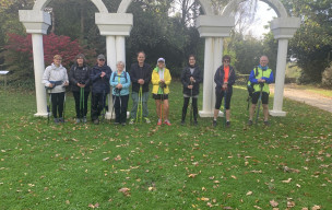 marche nordique du 4 octobre à la Colline aux Oiseaux
