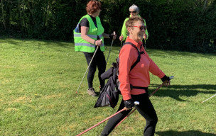Séance de Marche nordique à Cormelles-le Royal