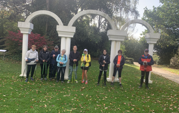 marche nordique du 4 octobre à la Colline aux Oiseaux