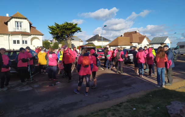 Octobre rose marche et découvertes 